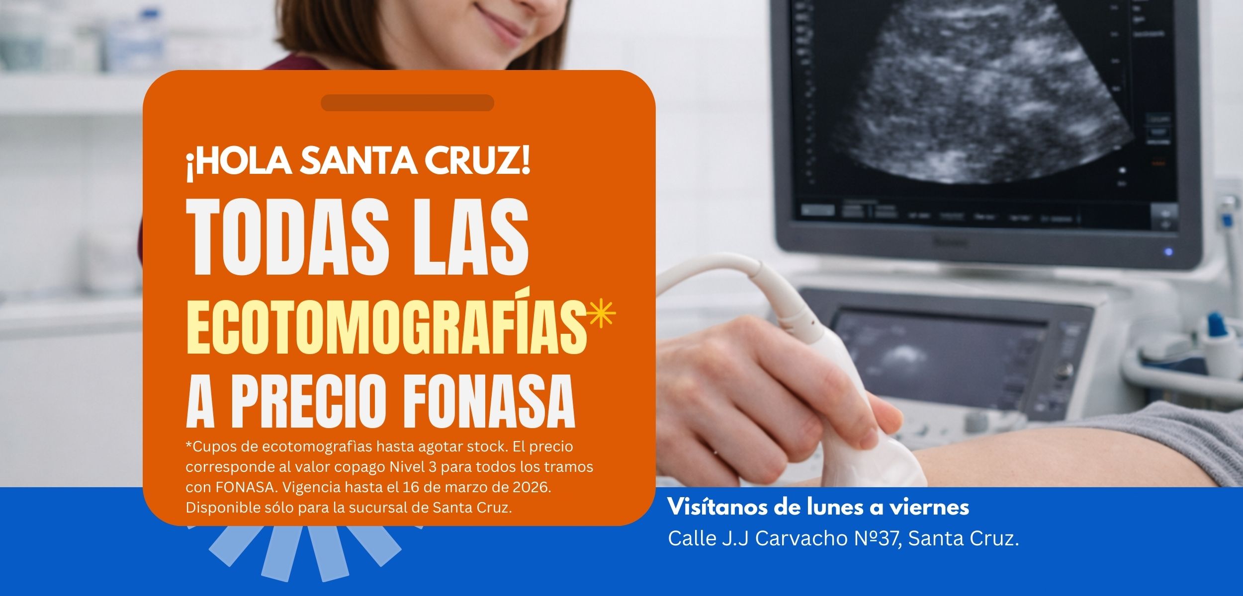 Ecotomografía San Lorenzo Santa Cruz